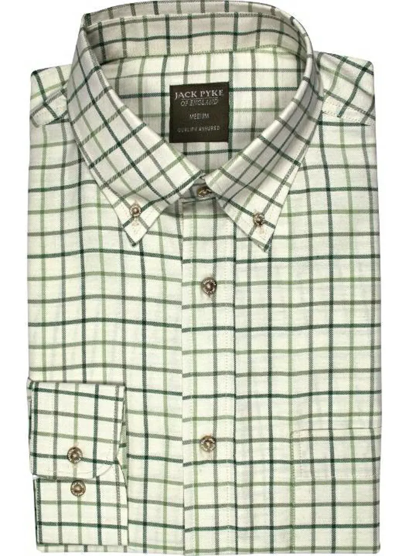 Jack Pyke Countryman Shirt Green Checked-1