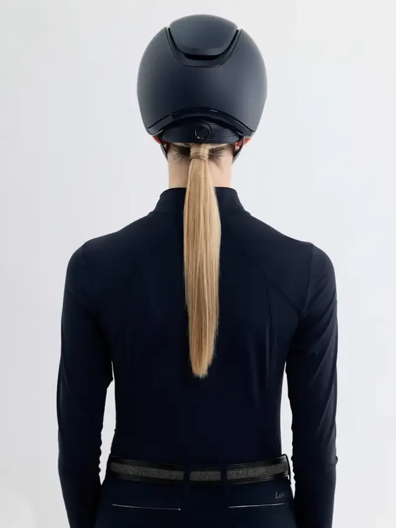 LeMieux Verv Competition Riding Hat Matte Navy-3