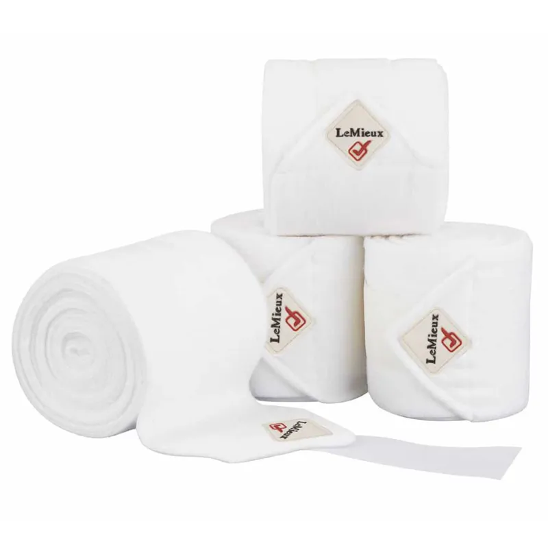 LeMieux Luxury Polo Bandage White