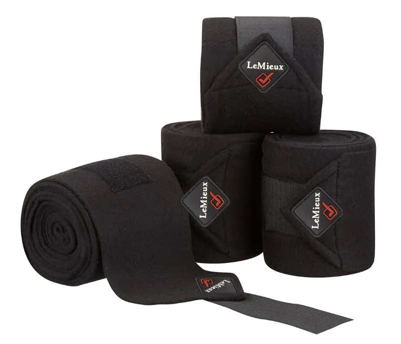 LeMieux Luxury Polo Bandage Black