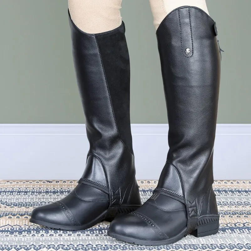 Moretta Children's Synthetic Gaiters Black