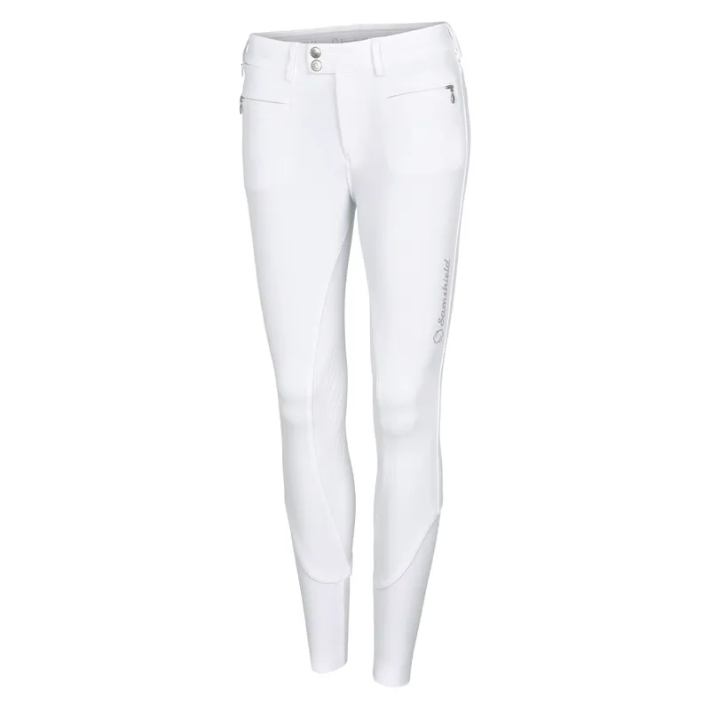 Samshield Diane Full Grip Breeches White Holographic