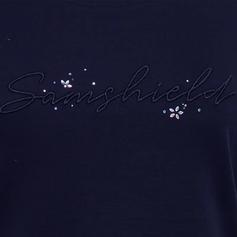 Samshield Axelle Script Top Navy-1