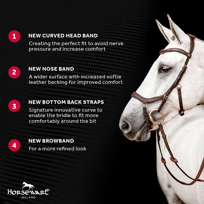 Horseware Micklem 2 Competition Bridle Black-1