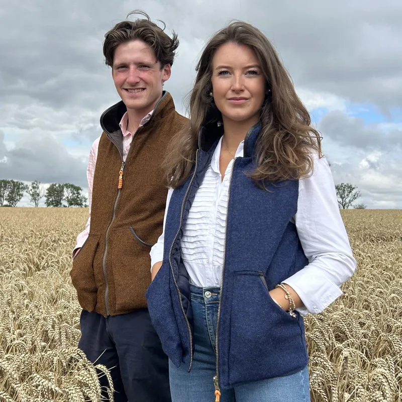 Pin Piuma Ladies Teal Reversible Gilet-2