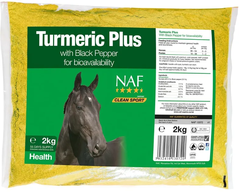 NAF Turmeric Plus 2kg Refill