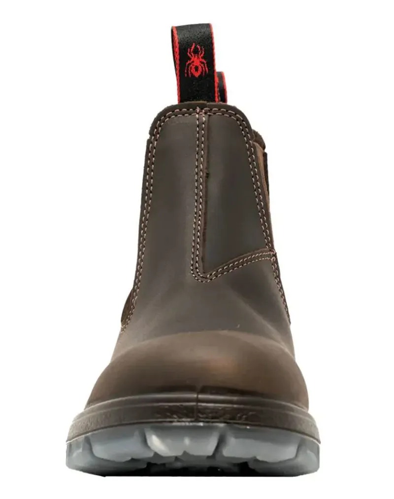 Redback Boots Nevada Puma Aquapel Soft Toe Boots Deep Brown-1