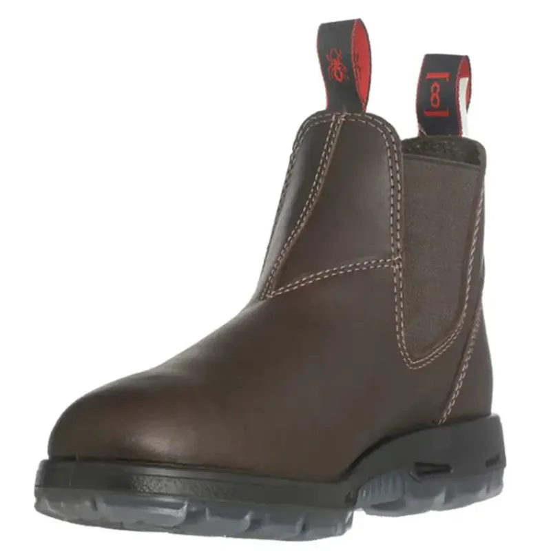 Redback Boots Nevada Puma Aquapel Soft Toe Boots Deep Brown-4