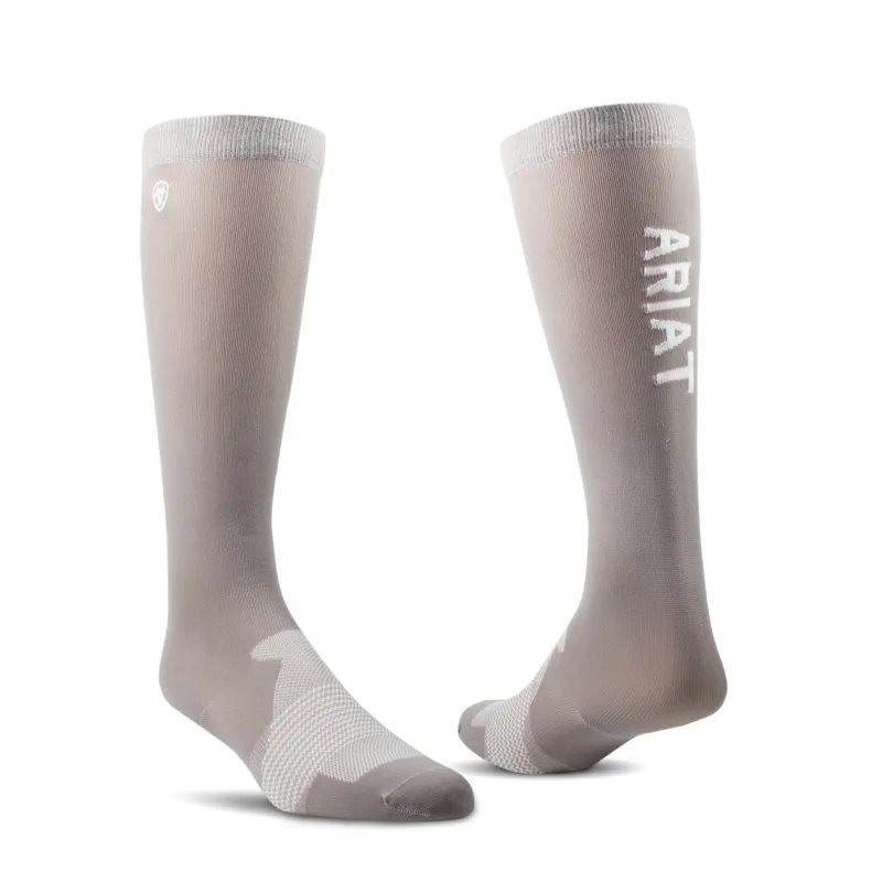 AriatTEK Essential Performance Riding Sock Zinc