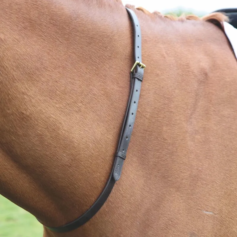 Shires Gara Leather Neck Strap Havana