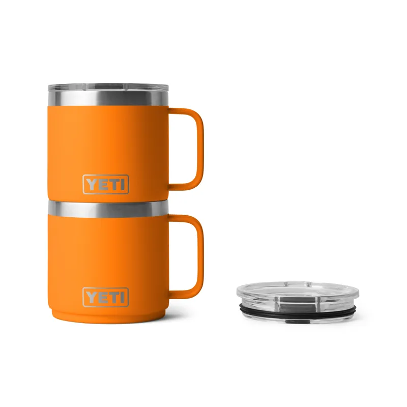 YETI Rambler 14oz Stackable Mug 2.0 - King Crab Orange