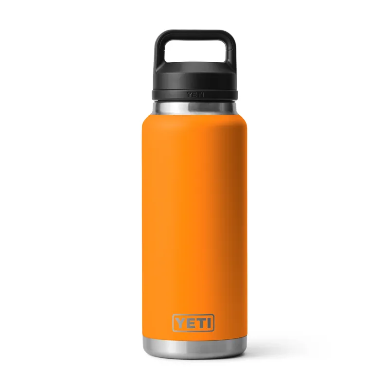 YETI Rambler 46oz Bottle Chug King Crab Orange